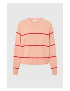 Stripe Knit Pullover