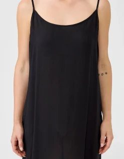 Studio Lightweight Rayon Knee Slip Dress