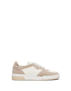 SUEDE PANEL SNEAKERS