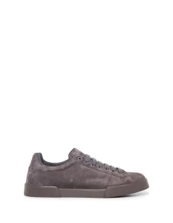 Suede Portofino Sneaker Grey