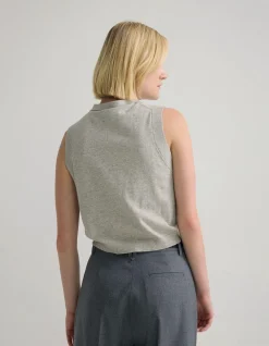 Suki Cashmere Blend Polo