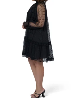 SUNDAY IN THE CITY-EDGE OF CHAOS MINI DRESS