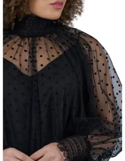 SUNDAY IN THE CITY-EDGE OF CHAOS MINI DRESS