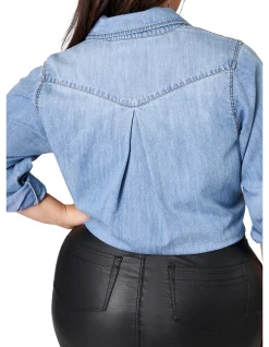 SUNDAY IN THE CITY - ECHO BEACH DENIM SHIRT