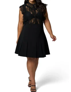 SUNDAY IN THE CITY-EMPIRE PLEATED MINI SKIRT