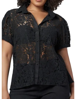 SUNDAY IN THE CITY - LOVE LOST LACE SHIRT