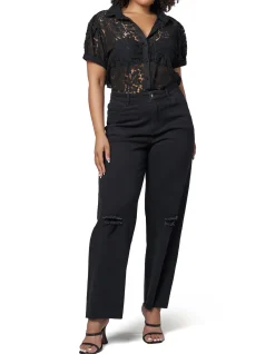 SUNDAY IN THE CITY - LOVE LOST LACE SHIRT