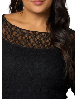 SUNDAY IN THE CITY-URBAN CHAOS LACE TOP