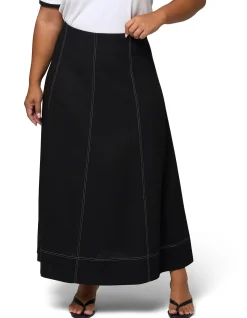 SUNDAY IN THE CITY-URBAN MIRAGE MAXI SKIRT