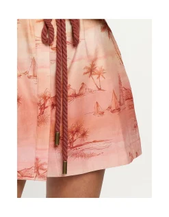 Sunset Shirt Mini Dress