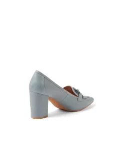 SUNSHEEN Braided Detail Block Heel Pumps