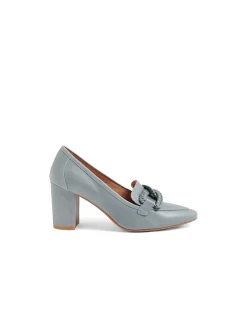 SUNSHEEN Braided Detail Block Heel Pumps