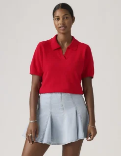 Super Soft Polo Sweater