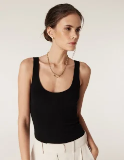 Superfine Merino Singlet Slim Fit Tank