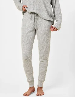 super soft waffle jogger pants