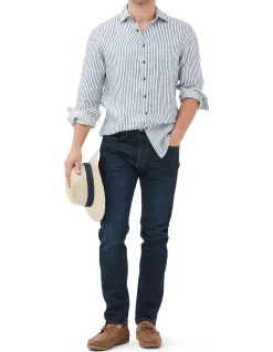 Sutton Straight Fit Italian Denim Jeans