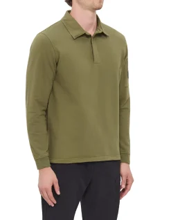 SWEATSHIRTS POLO COLLAR IN LIGHT FLEECE