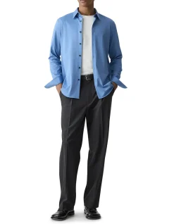 Sylvain Shirt in Structure Knit