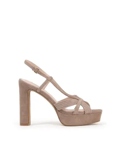 SYRO110 V STRAP PLATFORM SANDAL