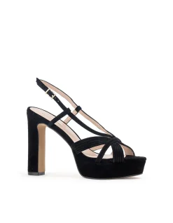 SYRO110 V STRAP PLATFORM SANDAL