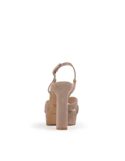 SYRO110 V STRAP PLATFORM SANDAL