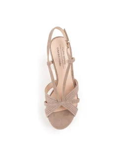 SYRO110 V STRAP PLATFORM SANDAL
