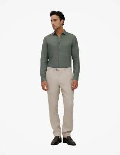 Tailored Fit Delave Linen Shirt