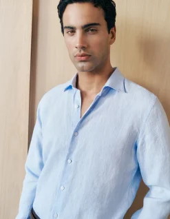 Tailored Fit Delave Linen Shirt