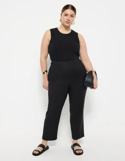 TAILORED LINEN TROUSER