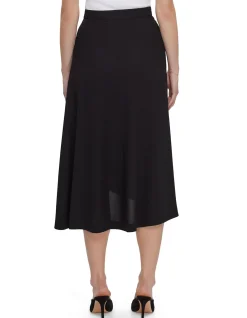 TAILORED MIDI SKIRT