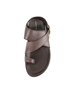 TAMRYN CROSSOVER SANDAL WITH TOE THONG