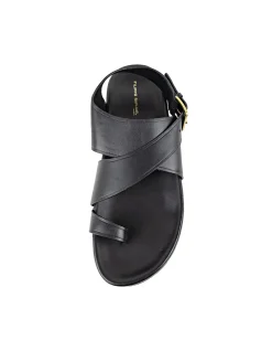 TAMRYN CROSSOVER SANDAL WITH TOE THONG