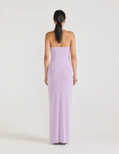 Tamsin Halter Jersey Maxi Dress