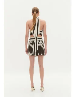 Tansia Wrap Mini Skirt