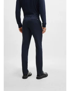 Tapered-Fit Chinos in Cotton Blend