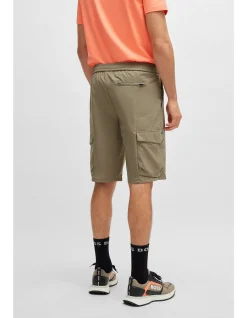 Tapered-Fit Easy-Iron Quick-Dry Shorts
