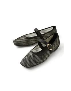Tartina Mesh Strap Ballet Flats