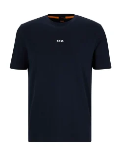 Tchup Logo T-Shirt Navy