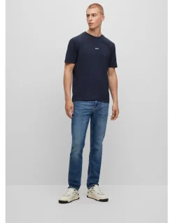 Tchup Logo T-Shirt Navy