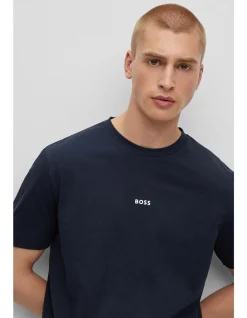 Tchup Logo T-Shirt Navy
