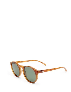 TEEN SPIRIT DEUX TORT ROUND GREEN TINT SUNGLASSES