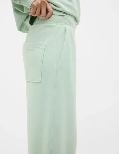 TERRY BARREL LEG TRACKPANT
