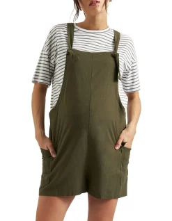 TERRY LINEN PLAYSUIT