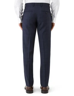 TEXTURED CHECK TROUSER
