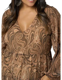 THE POETIC GYPSY EARTH MOTHER MAXI DRESS