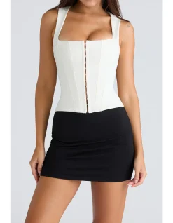 THE BALCONETTE FITTED CORSET TOP