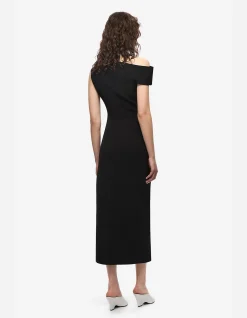THE BLAIR CREPE MIDI DRESS
