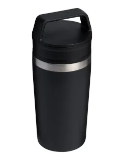 THE CAFÉ-TO-GO TRAVEL MUG 12OZ BLACK 2.0