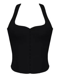 THE HALTER NECK CORSET TOP