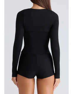 THE LONG SLEEVE CORSET TOP